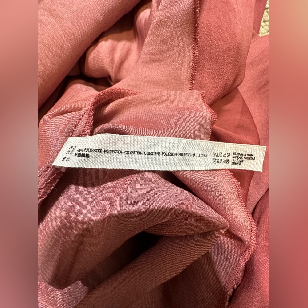 Intimately Free People Pink Ultra High Waisted Wide Leg Dressy Pants Size Medium - Picture 9 of 9